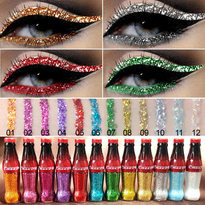 Color Eyeliner Glitter Pencil