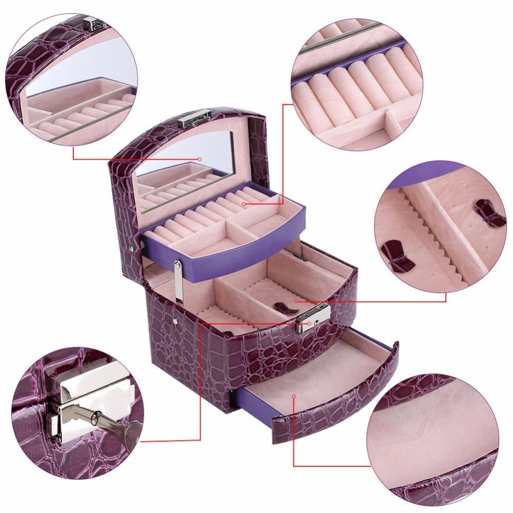 3 Layers Jewelry Boxes